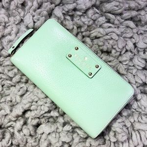 Kate Spade Mint Green Wallet